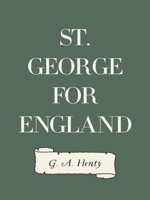 cover image of St. George for England